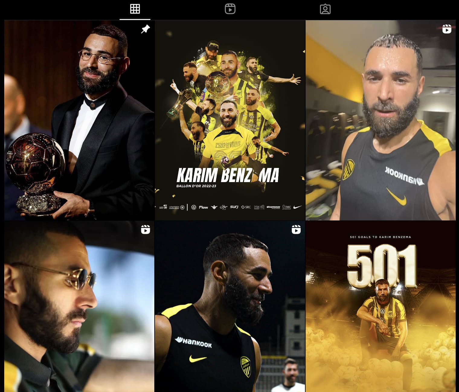 Karim Benzema instagram