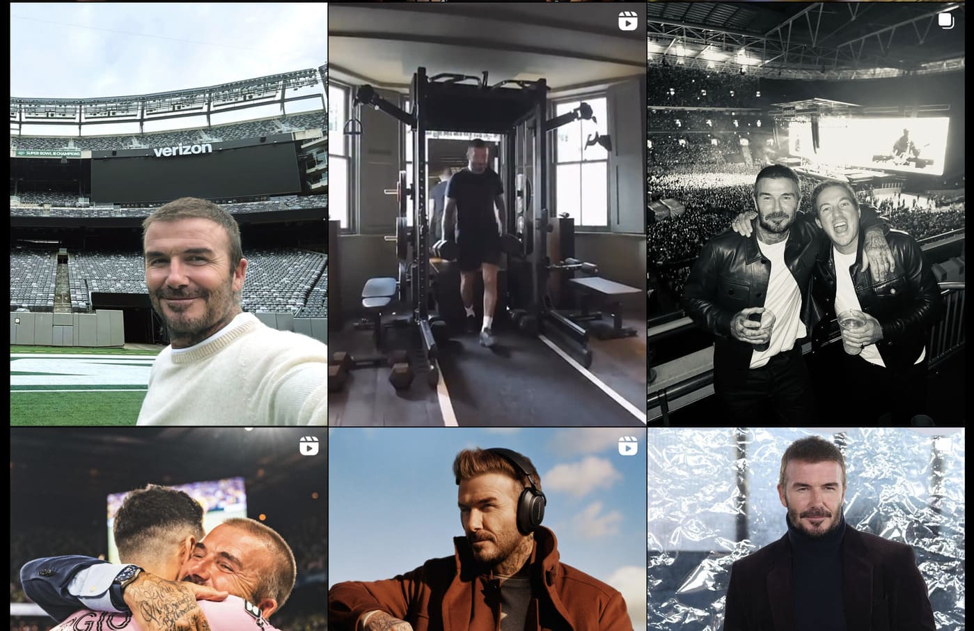 david beckham instagram