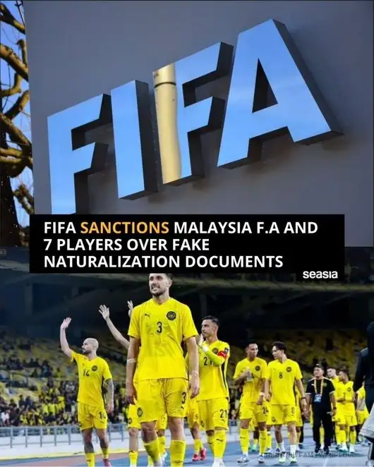 FIFA, FAM, Malaysian football, Malaysian naturalized players, FIFA sanctions, player fraud, FIFA punishes Malaysia, football ethics, World Cup qualifying