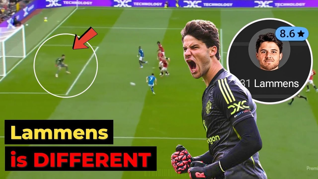 What We Saw in Lemmens’ 90 Minutes 28 Lemmens, Senne Lemmens, MU, Manchester United, Sunderland, Amorim, Premier League, MU goalkeeper, MU debut