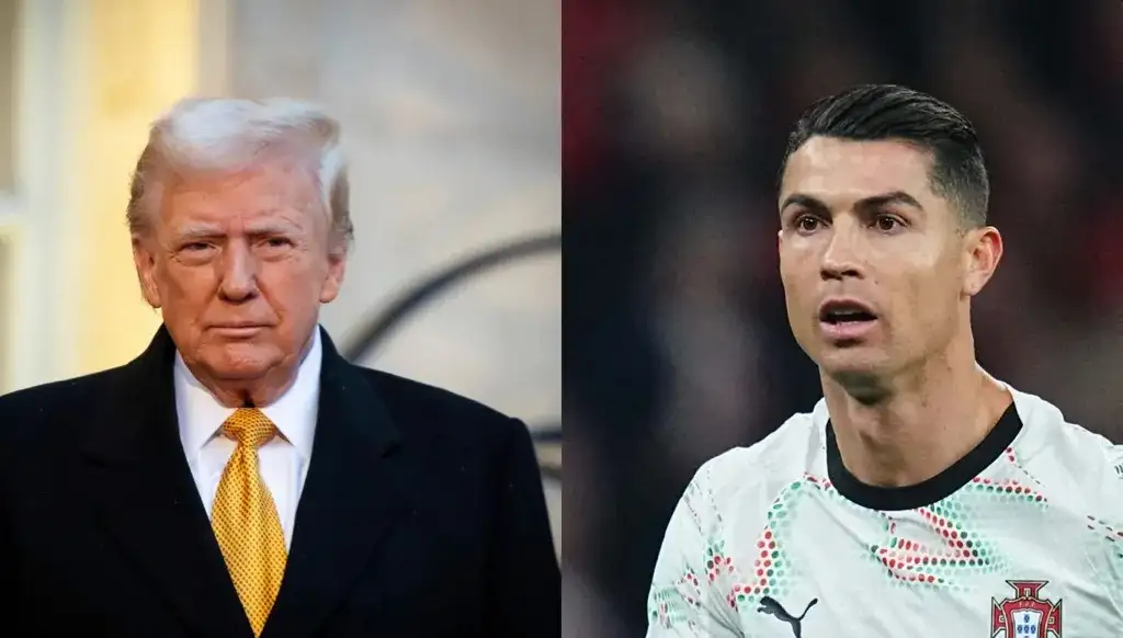 Ronaldo prepares to meet president Trump at the White House 28 Ronaldo prepares to meet president Trump at the White House