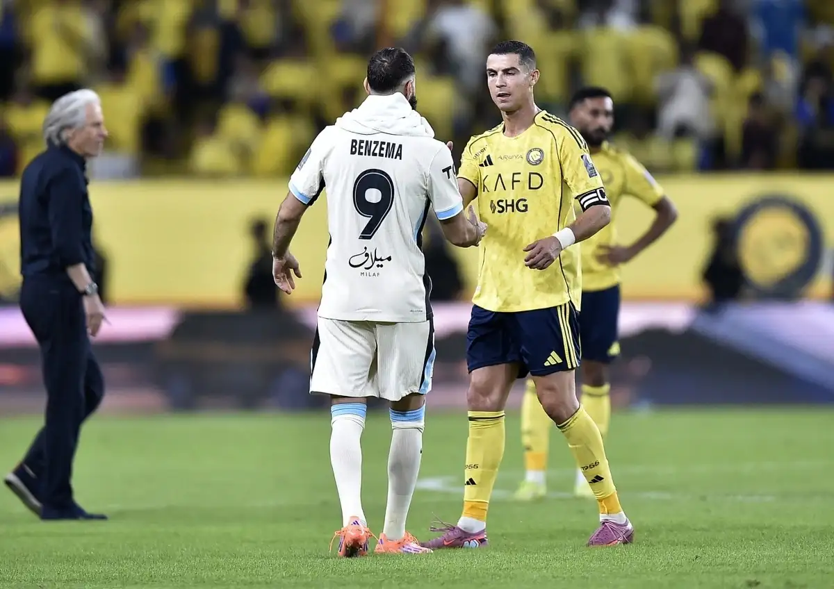 Benzema denies rumors of tension with Ronaldo in Saudi Arabia