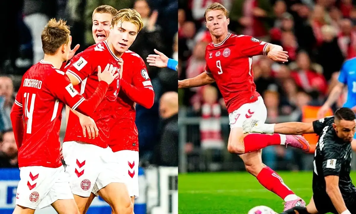 Hojlund sparks controversy after congratulating scotland following Denmark’s defeat