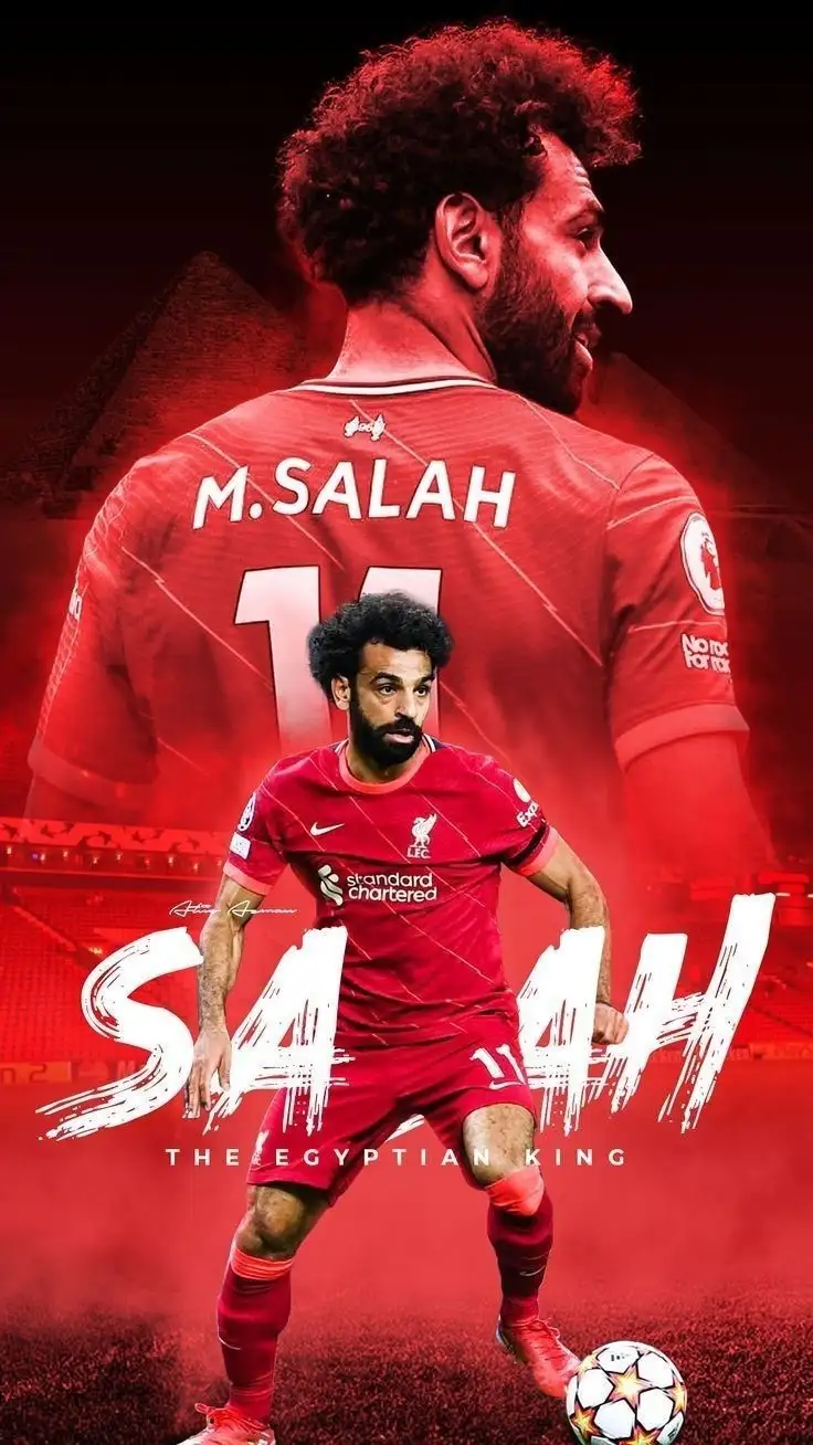 Ultra-Sharp Mohamed Salah wallpapers for your phone