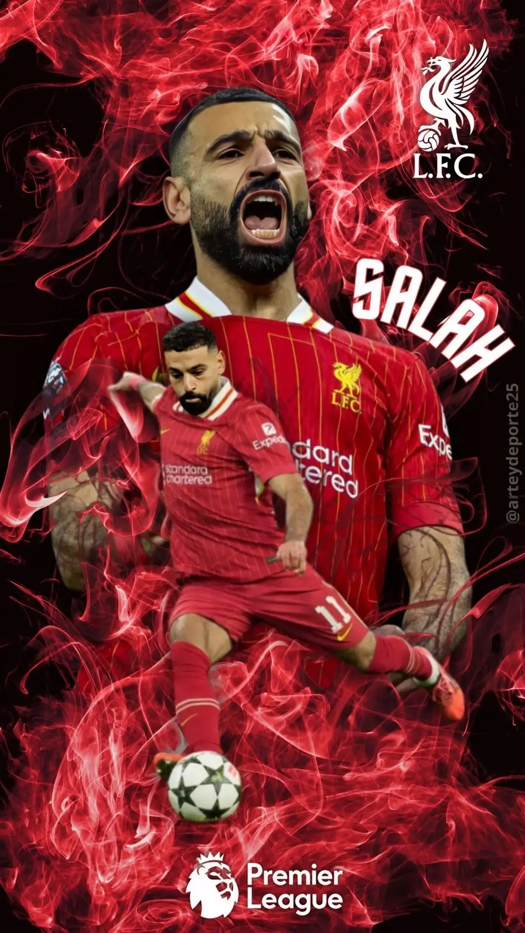 Ultra-Sharp Mohamed Salah wallpapers for your phone